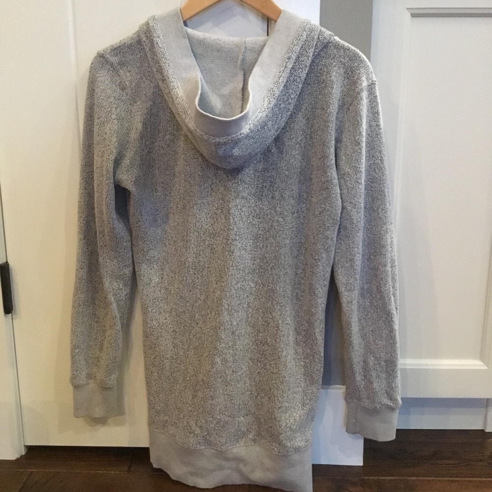 Grey button up cardigan